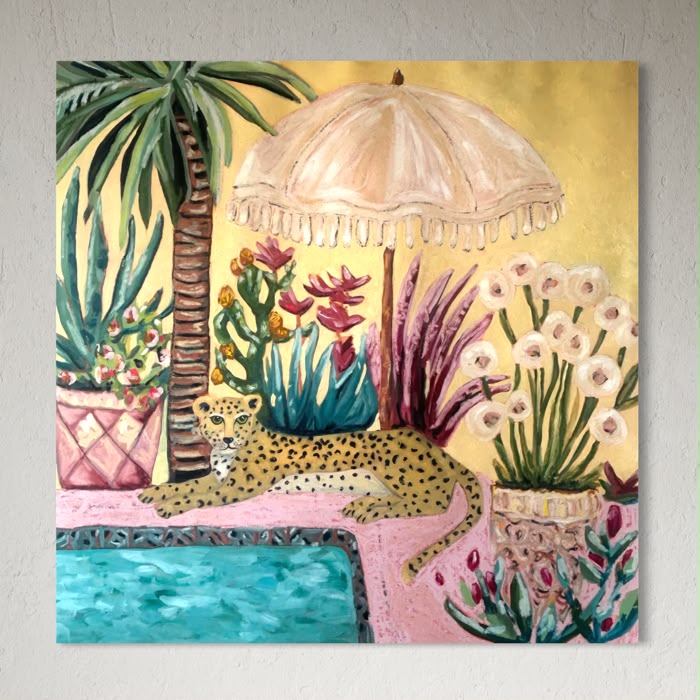 Poolside Reverie